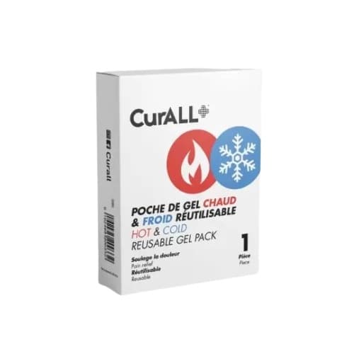 CurALL Poche de Gel Chaud/Froid 15×20 cm
