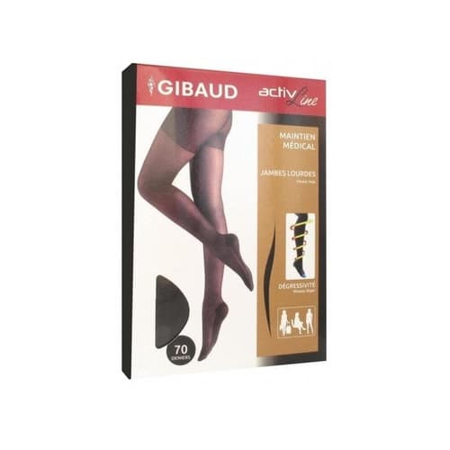 Gibaud Activline Collant T4 NOIR