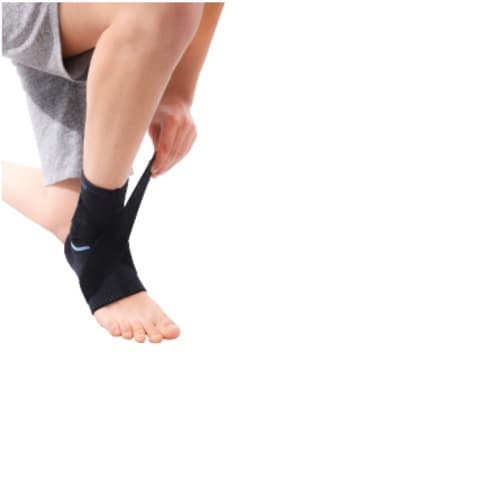 Orthomed Chevillère Ligamentaire à Sangle Dérotation T1 Noire