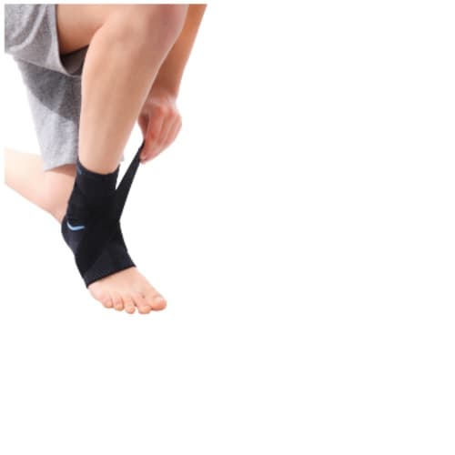 Orthomed Chevillère Ligamentaire à Sangle Dérotation T4 Noire