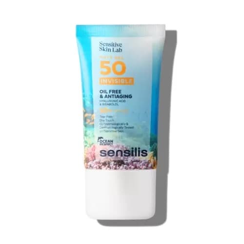 Sensilis Écran Gel Mat Invisible Oil Free Anti-Âge SPF50+