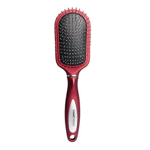 Titania Brosse Cheveux Metalique Rouge 1630