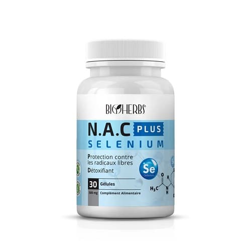 Bioherbs Nac Plus Sélénium 500MG