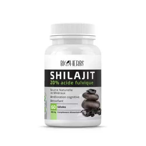 Bioherbs Shilajit 20% Acide Fulvique