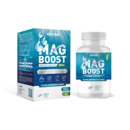 Mag Boost Magnésium Bisglycinate 60 Gélules