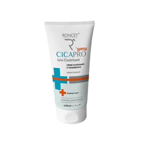Roncey Cicapro SPF50+ Soin Cicatrisant