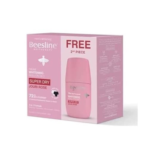 Beesline Coffret Déodorant Jouri Rose 72H 2×50 ml