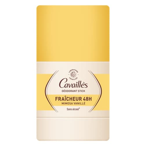 Cavaillès Déodorant Stick Mimosa Vanillé Fraîcheur 48H