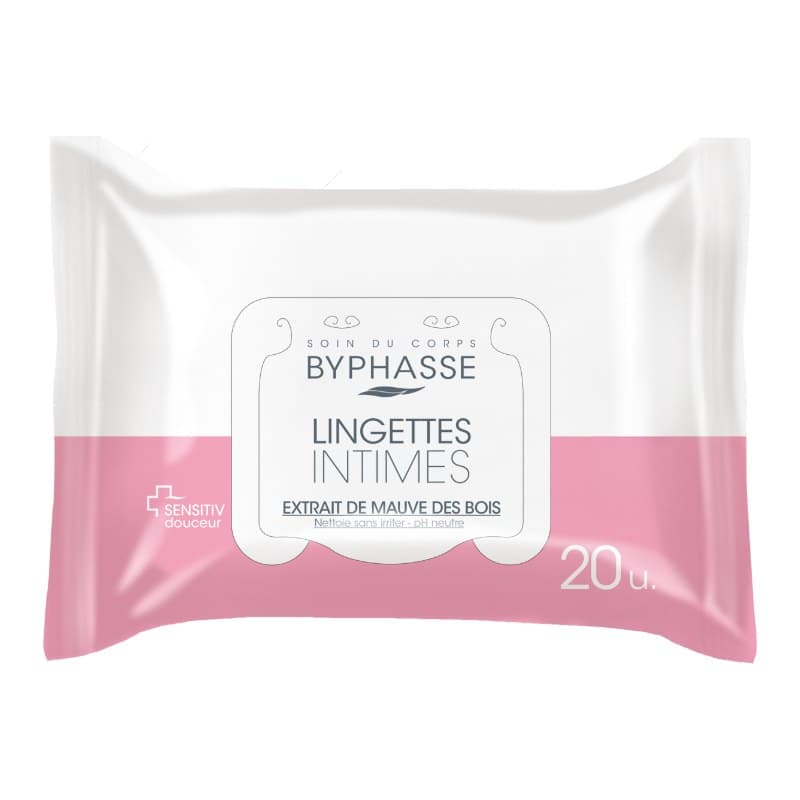 Byphasse Lingettes Intimes Sensitiv Douceur — 20 unités