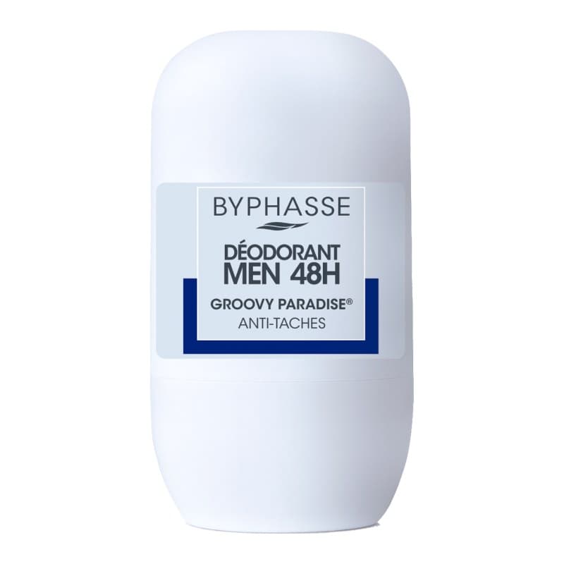 Byphasse Men Déodorant Roll-on Groovy Paradise 48 h 50 ml