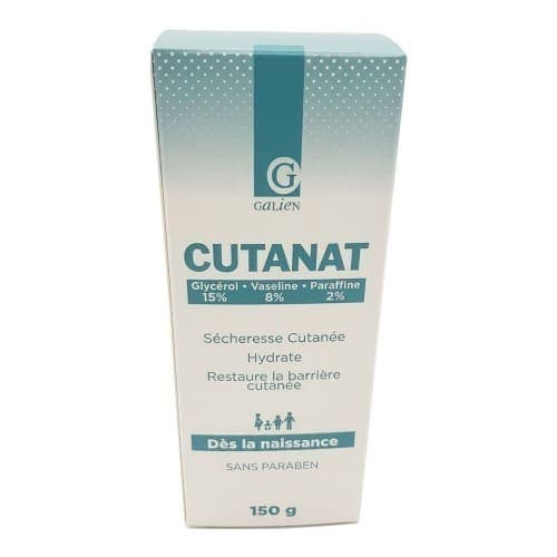 Galien Cutanat Crème Hydratante Peaux Sèches 150 g