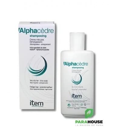 ITEM ALPHACEDRE SHAMPOOING CHEVEUX GRAS 200ML