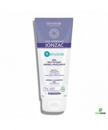 JONZAC REHYDRATE GEL NETTOYANT DERMO FRAICHEUR 200ML