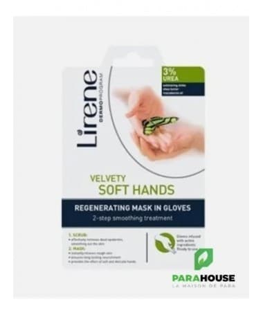 LIRENE Velvety Soft Hands Gants 3% Urée