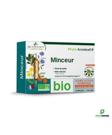 3 CHENES PHYTO AROMICELL'R MINCEUR 10ML*20 AMPOULES