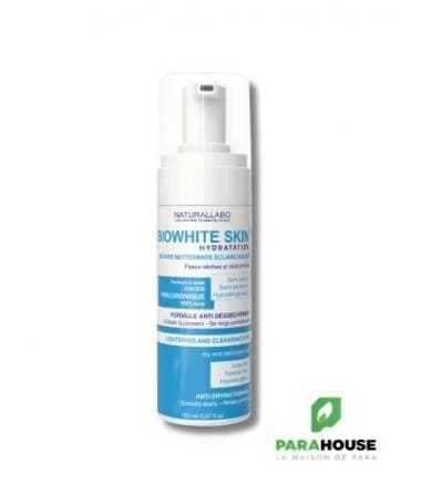NATURALLABO BIOWHITE SKIN - MOUSSE NETTOYANTE ECLAIRCISSANTE PEAUX DESHYDRATEES 150ML