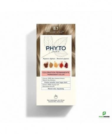 PHYTOCOLOR - COULEUR SOIN 8.1 BLOND CLAIR CENDRÉ