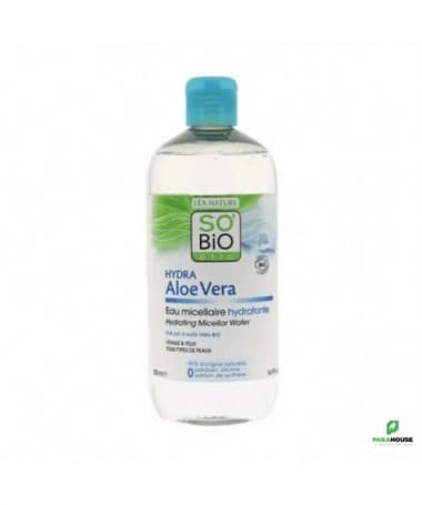 SO BIO HYDRA ALOE VERA EAU MICELLAIRE HYDRATANTE 500ML