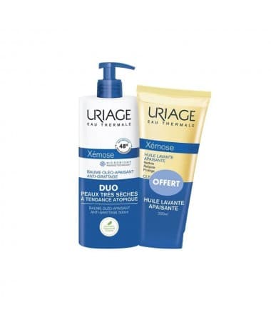 URIAGE XEMOSE PACK OLEO-APAIS 500ML+HUILE LAV