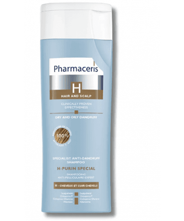 PHARMACERIS H - SHAMPOOING H-PURIN OILY ANTI PELLICULES GRASSES 250ML