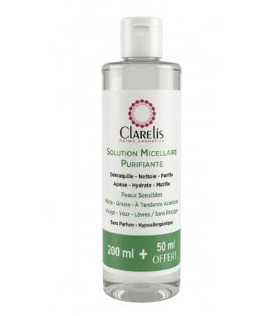 CLARELIS SOLUTION MICELLAIRE TONIFIANTE 200ML