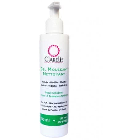 Clarelis gel nettoyant 200ml