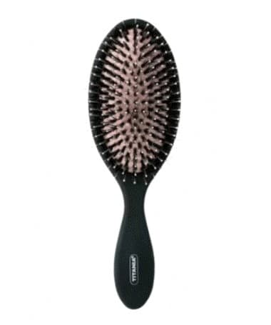 TITANIA BROSSE UNIVERSELLE AVEC PICOTS ET POILS NATURELS REF 2859