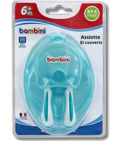 BAMBINI - ASSIETTE ET COUVERTS