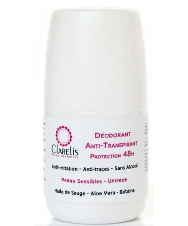 CLARELIS DEODORANT ANTI-TRANSPIRANT 48H ROLL-ON 50ML