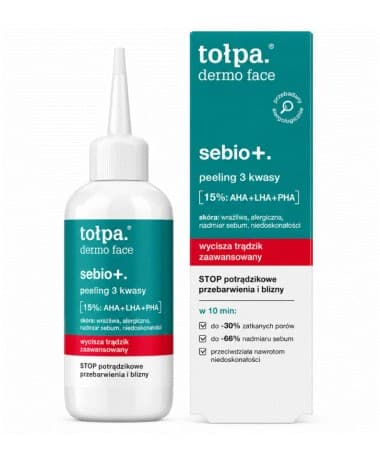 TOŁPA DERMO FACE SEBIO+ - PEELING VISAGE ANTI IMPERFECTIONS 50 ML