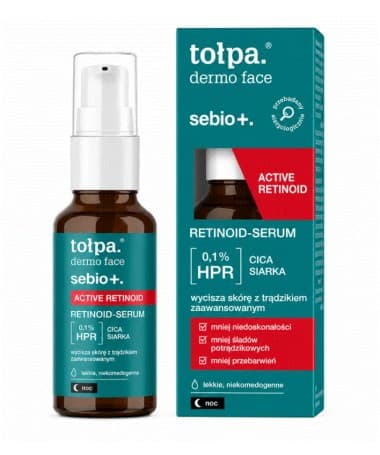 TOŁPA DERMO FACE SEBIO+ - SÉRUM AU RÉTINOÏDE ACTIF 30 ML