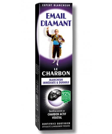 EMAIL DIAMANT - DENTIFRICE CHARBON BLANCHEUR 75ML