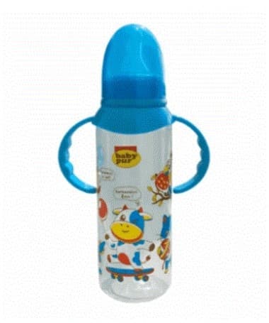 baby pur biberon pp avec anses 250ml ref 72041