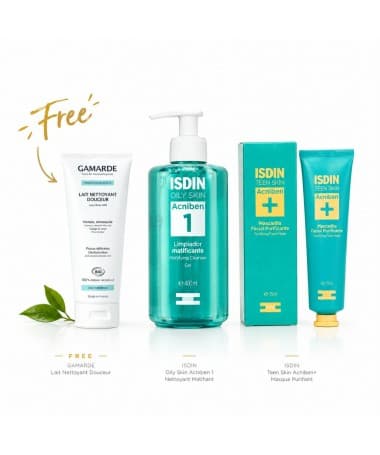 PACK ACNIBEN GEL NETTOYANT 400ML+MASQUE ACNIBEN