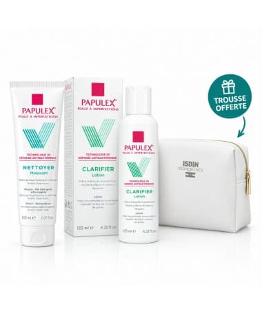 PACK PAPULEX GEL NETTOYANT 150ML + PAPULEX LOTION 125ML