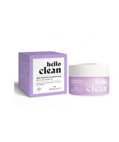 BIO BALANCE Hello Clean Deep Hydrating Cleansing Balm With Hyaluronic Acid 3D