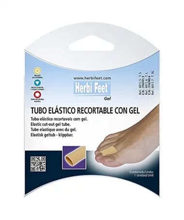 HERBI FEET TUBE ELASTIQUE AVEC DU GEL T/XL