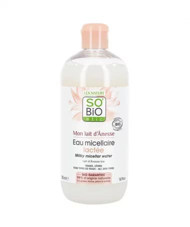 SO BIO EAU MICELLAIRE LACTEE 500ML