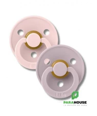BIBS BLOSSOM DUSKY - LOT DE 2 SUCETTES LILAC TAILLE 1 +0MOIS