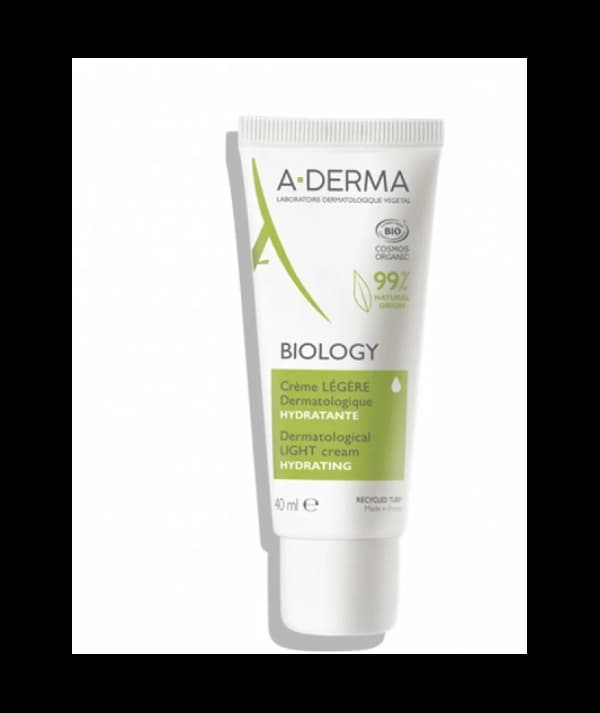 ADERMA BIOLOGY Creme Légère Dermatologique Hydratante 40ML