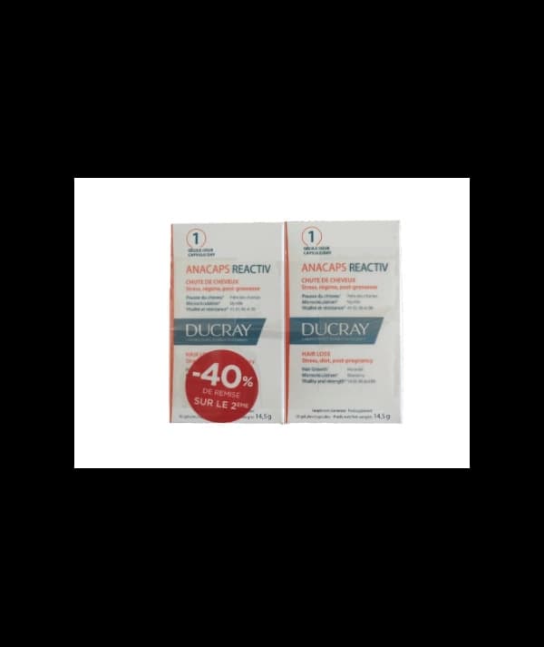 DUCRAY ANACAPS REACTIV (-40% SUR LE 2EME)