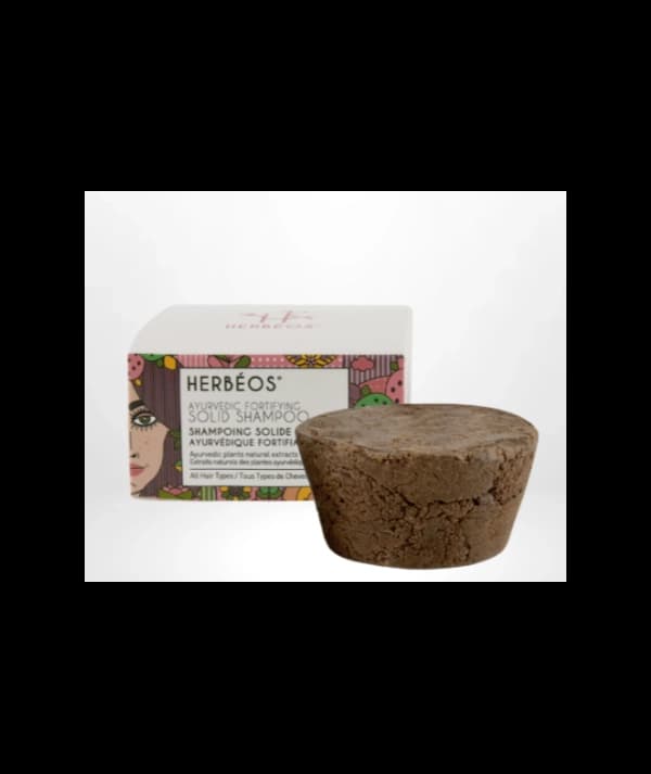HERBÉOS™ | Shampoing Solide Ayurvédique Fortifiant 65 gr