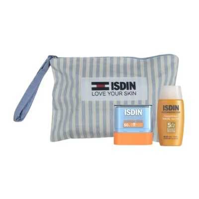 ISDIN Pack Invisible Stick SPF50 + Fusion Water Magic Glow SPF50 50 ml + Trousse Offerte