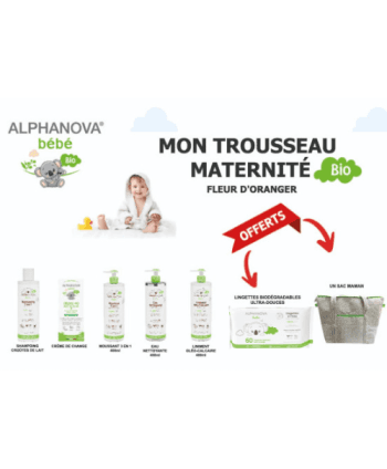 Alphanova Sac De Maternité Fleur d'oranger 1