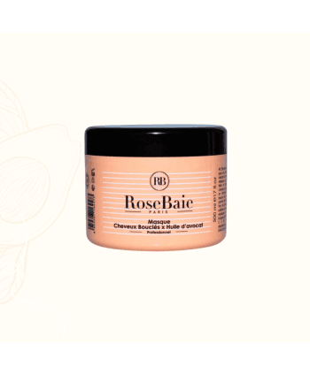 Rose Baie Masque Cheveux Bouclés x Huile d'avocat 500 ml