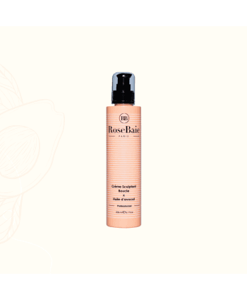Rose Baie Crème hydratante Cheveux bouclés x Huile d’Avocat 200ml