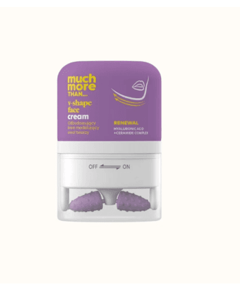 Much More Than Crème réparatrice pour le modelage de l’ovale avec masseur 50ml violet