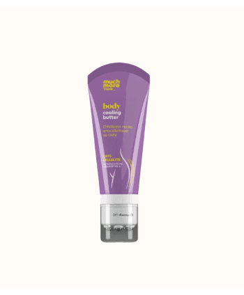 Much More Than Beurre corporel rafraîchissant anti-cellulite avec masseur 220ml violet