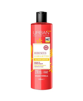 URBAN CARE TWISTED CURLS HIBISCUS & SHEA BUTTER SHAMPOO 340ML