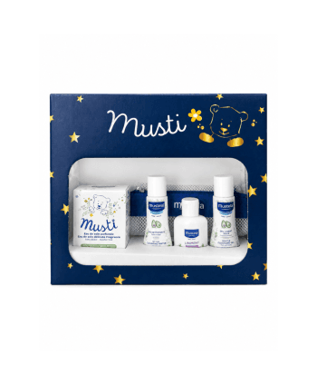 MUSTELA MUSTI COFFRET EAU PARFUMEE+ miniatures et trousse Offertes